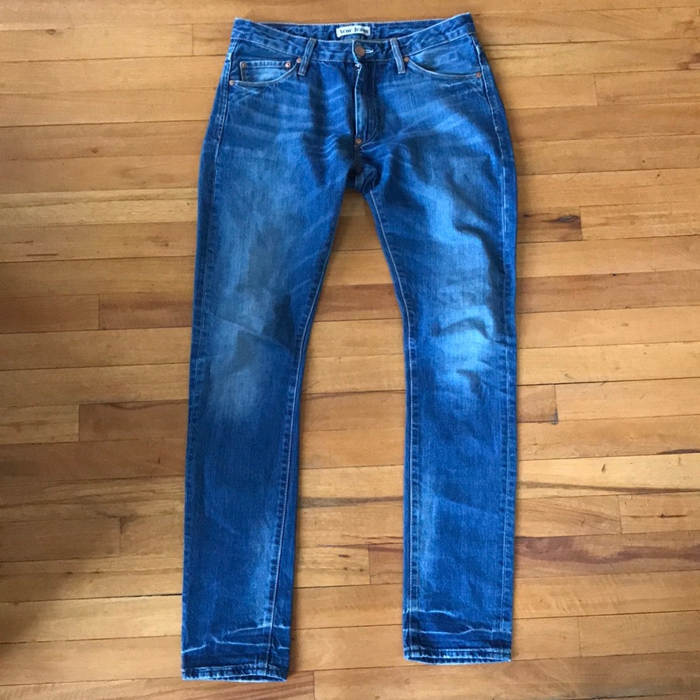 Vintage OG Acne Blue Jeans - Hug/Lost 26/32